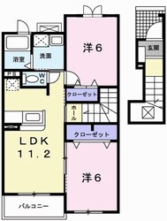 相生駅 徒歩33分 2階の物件間取画像